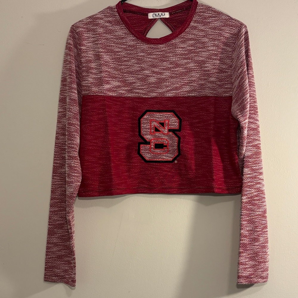 NC State Boxy Crop Top